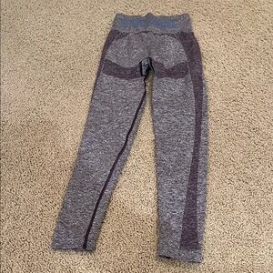 Gymshark Plum Leggings Flex High Waisted